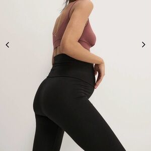 HATCH Maternity The Ultra Soft Before, During And After Legging Large Black Pant